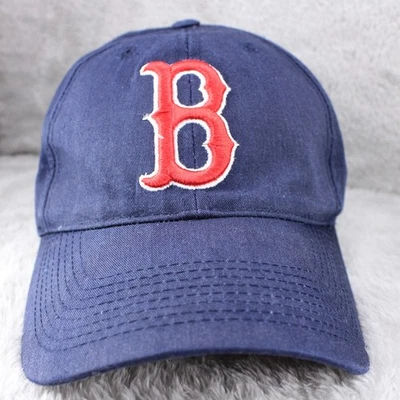 Boston Red Sox Hat Cap Adult Outdoor Cap Strap Back Small Medium MLB Baseball - Image 1 of 4