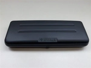 ASTUCCIO PORTA PENNE PARKER COFANETTO CUSTODIA NERO - Imagen 1 de 1