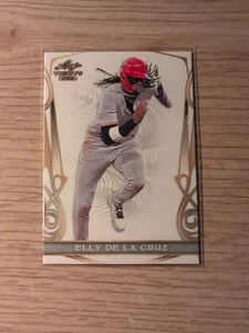 2023 Leaf Trinity Baseball Elly De La Cruz # 18 Cincinatti Reds  - Picture 1 of 2