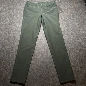 Lululemon ABC Pants Men Sz 31x34 Slim Straight Rainforest Green Work Chino $128 - Picture 1 of 16