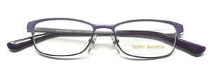 Tory Burch TY 1036 490 Eyeglasses Glasses Purple & Gunmetal Silver 49mm (Small) - Picture 1 of 8