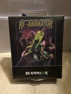 Re-Animator 4K Deluxe Limited Edition UHD Blu-ray [1985] Slip Box Set - ShpNxtDy - Imagem 1 de 4