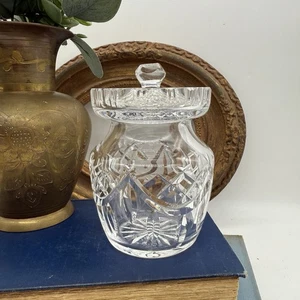 Waterford Kristall Honig Gelee Marmeladenglas mit Deckel - Bild 1 von 6