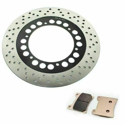 Pastillas de disco de rotor de freno trasero redondo V Star 1100 para Yamaha XVS1100 personalizadas 2000-2008 Foto 1 de 4
