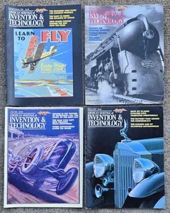 4 Vintage American Heritage of Invention & Technology Magazine 1991 1992 Ads - Picture 1 of 5