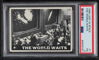 1966 Topps Lost in Space The World Waits #1 PSA 3 ne4 - Image 1 of 3