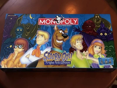 Monopoly Scooby Doo Fright Fest Edition 2000 - RARE - 1 Pewter Piece Missing - Image 1 of 4