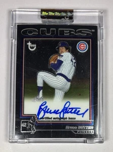 2004 Topps Chrome BRUCE SUTTER SIGNED Retired Certified Signature Edition #TA-BS - Picture 1 of 2
