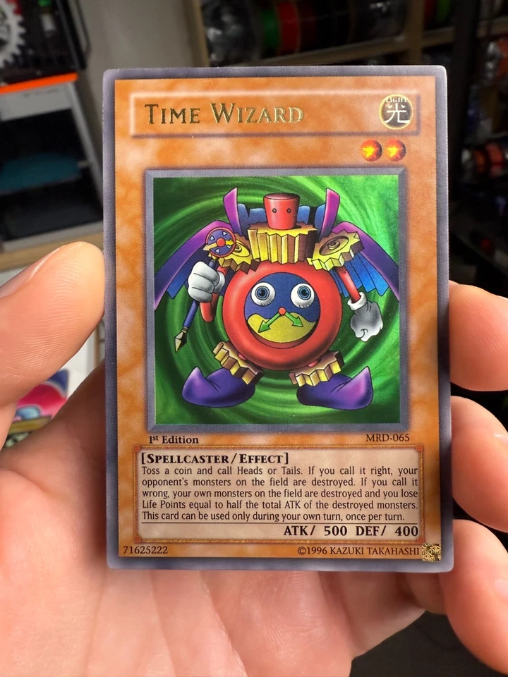 Yugioh Time Wizard MRD-065 Ultra Rare 1st Edition North American English - Image 1 of 4