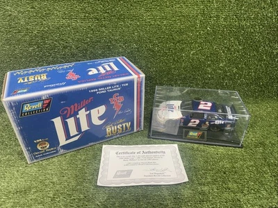 1998 Revell Rusty Wallace #2 Miller Lite Elvis Ford Taurus 1/24 scale Case - Image 1 of 4