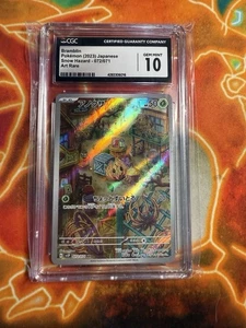 CGC 10 Bramblin AR 072/071 Pokémon Card sv2p Snow Hazard Japanese Art Rare - Picture 1 of 1