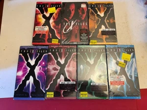 X-Files VHS 7 ~ LOT - TV Series Movie Collection Sealed New & 1 Used - Picture 1 of 4