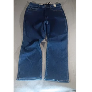 NWT Judy Blue 16W High Waist Straight Jeans Dark Blue Denim Stretch JB88575 - Picture 1 of 7