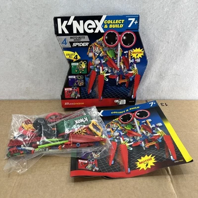 K’NEX Moto-Bots Spider Series 4 #36 Motorizado Turbo Spider Conjunto Completo - Imagem 1 de 4
