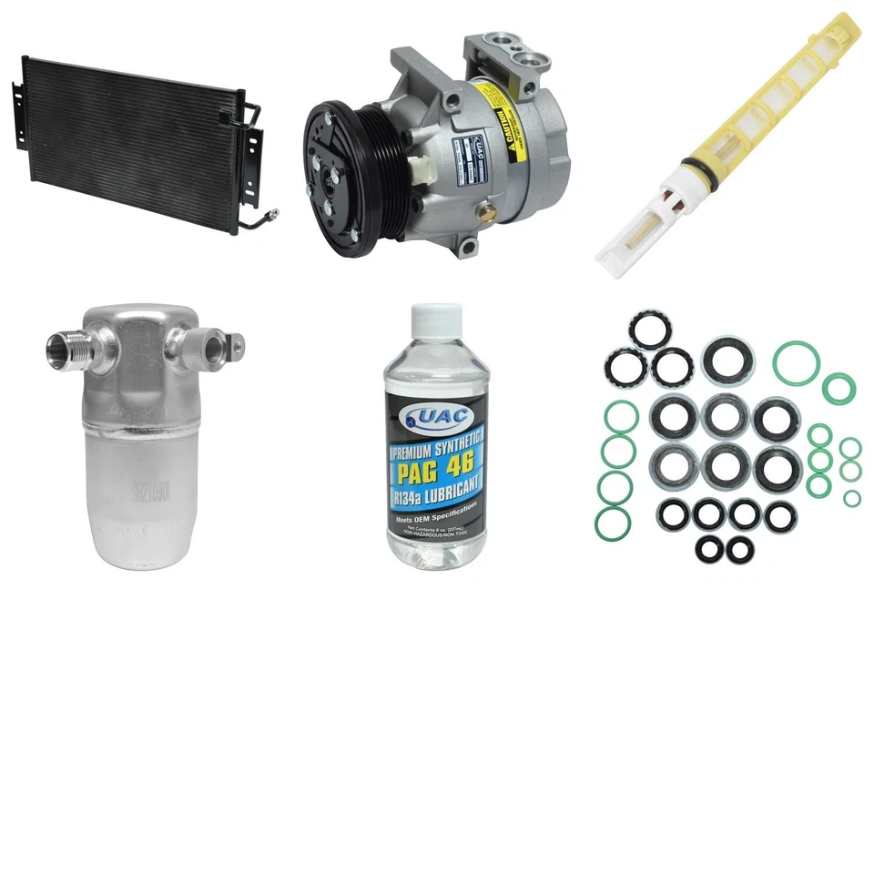 Kit de compresor de aire acondicionado OHV para Pontiac Grand Am 2002-2005 3,4 L V6 UAC 2003 2004 Foto 1 de 1