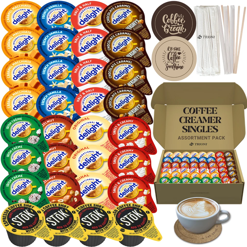 Crema de café Mix and Match International Delight variedad individual (10ct cada una) Foto 1 de 1