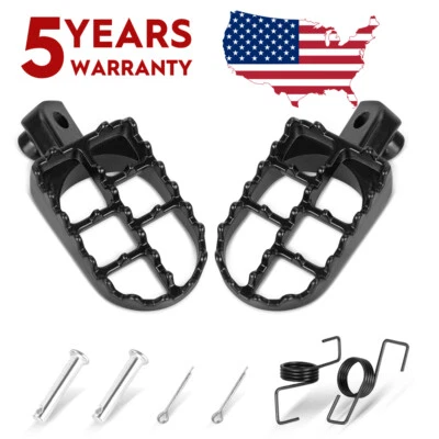 Reposapiés pedales estriberas moto de cross para Yamaha TTR125 TTR225 TTR90 TTR110 PW50 EE. UU. Foto 1 de 4