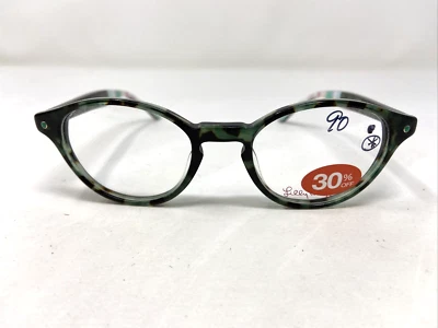 Armação de óculos Lilly Pulitzer Allaire GN 45-19-135 verde tartaruga plástico HB68 - Imagem 1 de 4