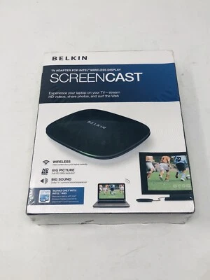 Adaptador de TV Belkin ScreenCast para pantalla inalámbrica Intel Full HD Foto 1 de 4