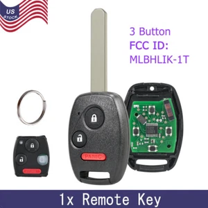 Replacement For 2007 2008 2009 2010 2011 2012 2013 Honda CR-V Remote Car Key Fob - Picture 1 of 11