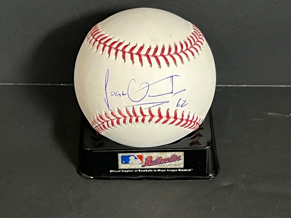 Jose Quintana New York Mets Autographed Signed MLB Baseball - Image 1 of 1