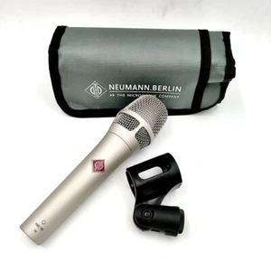 Silver Neumann KMS105 Handheld Supercardoid Condenser Microphone New - Picture 1 of 4
