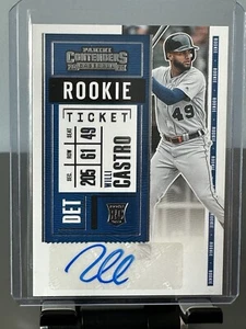 WILLI CASTRO 2020 Panini Contenders RC Rookie Ticket 2 Autographs #150 Cubs - Picture 1 of 2