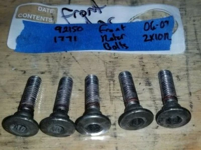 2006-2007 川崎 NINJA ZX10R 前电机螺栓 X5 92150-1771 — 第 1/3 张图片