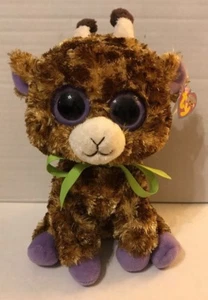 TY Beanie Boos 2010 Safari Giraffe 9” Mint Stuffed Animal Plush With Tags - Picture 1 of 7