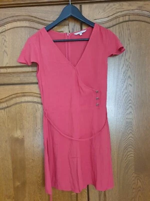 Clockhouse by C&A Damen Jumpsuit Kurz Rot Sommer/Herbst Mode Fashion Gr. 34 - Bild 1 von 4