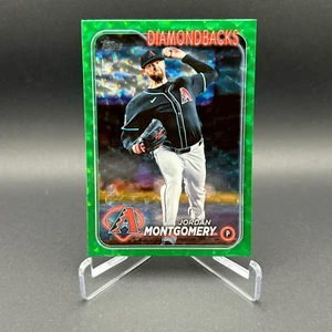 Jordan Montgomery 2024 Topps Update #US297 Green 🟩 Crackle Foilboard /499 - Picture 1 of 1