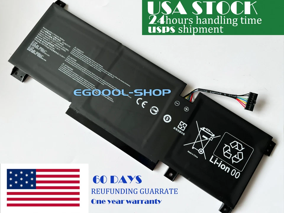 BTY-M492 -MSI BATTERY 11.4V 4700MAH 53.5WH KATANA GF76 11UD-001 "GRADE A"