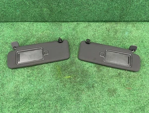 🛑 18-19 Hyundai Sonata Sport Left and Right Side Interior Sun Visor OEM Black - Picture 1 of 10