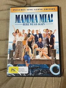 Mamma Mia - Here We Go Again (includes Sing A Long Edition * New + Sealed R4 DVD - Picture 1 of 2
