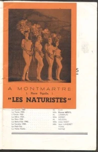 Publicidad de automóviles France Programme Folies Bergere Buick años 50 - Imagen 1 de 5