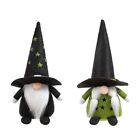 Halloween Gnomes with Long Hat Plush Elf Doll Ornament for Home Table