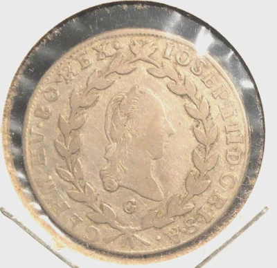 Austria 1786 G 20 Kruezer  VF - Image 1 of 2