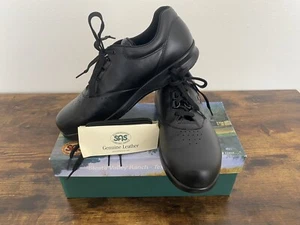 SAS Tripad Comfort Black Free Time Women's Tie Shoe Made in USA Size 9.5 S - Picture 1 of 4