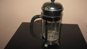 Bodum "The Original " Glass and Chrome 1-cup French Press Coffee Maker - Picture 1 of 4