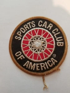 Sports Car Club Of America Patch Gold - Bild 1 von 3