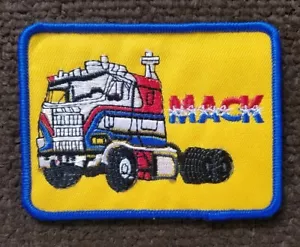 Vintage MACK TRUCK SEMI TRUCK Patch - Trucker / Freight / Tractor Truck Sew On - Picture 1 of 5