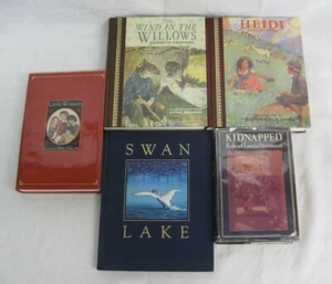 Heidi Swan Lake Little Women Kidnapped The Wind in the Willows Book Lot of 5 - Picture 1 of 12