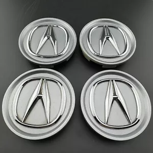 SET OF 4 ACURA MDX RDX RL ZDX TSX Center Caps Hub Covers 44742-SJ0–300 2005-14 - Picture 1 of 10