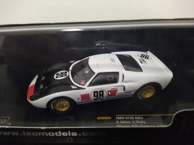 FORD GT 40 MKII #98 24 HOURS DAYTONA 1966 WINNER IXO GTM050 1/43 - Image 1 of 4