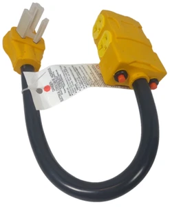 50 Amp auf 20 Amp 110V Wohnmobil Verteiler Adapter, NEMA 14-50P auf 4 x 5-20R/15R Wohnmobil - Bild 1 von 5