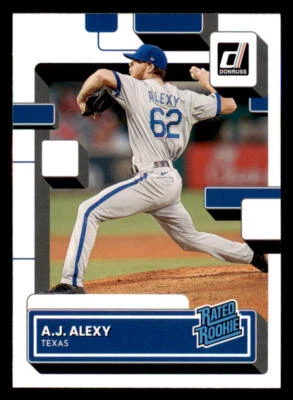2022 Donruss #61 A.J. Alexy RR RC - Image 1 of 2
