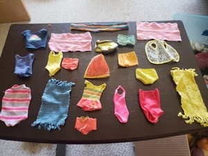 vintage barbie clothes 1970s