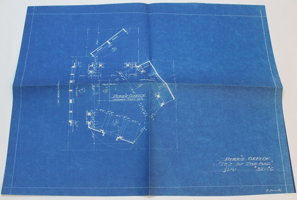 ¡ESTÁ EN LA BOLSA! / 1944 SET DESIGN CONCEPT BLUEPRINT, película de comedia Foto 1 de 1