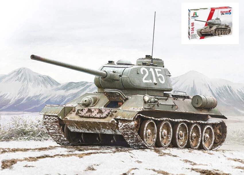 T-34/85 KOREAN WAR KIT 1:35 - Immagine 1 di 1