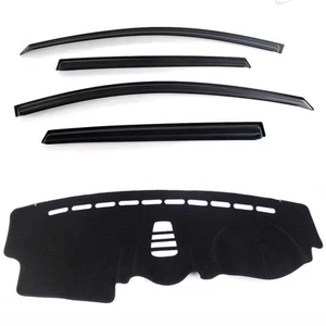 Weathershields with Dash mat for 06/2006 ~ 2015 Holden Captiva 5 Series I & II - Picture 1 of 8